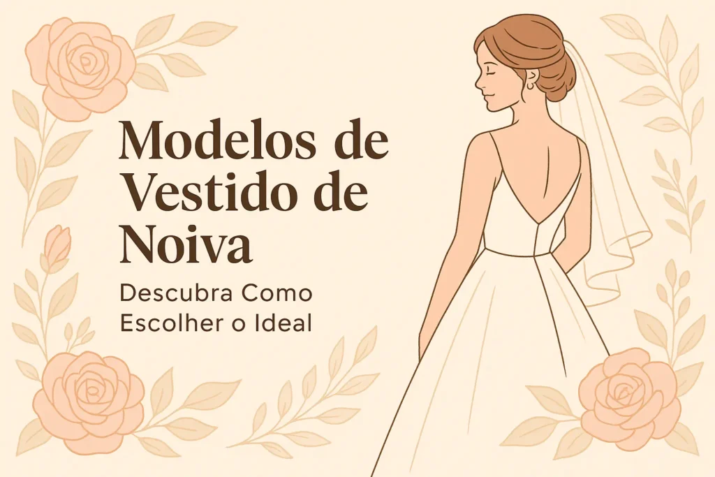 Modelos de Vestido de Noiva: Descubra Como Escolher o Ideal Escolher o vestido de noiva vai muito além de decidir o que vestir; é materializar um sonho, eternizar um instante especial e expressar, em cada detalhe, a sua essência. Diante de tantas opções de estilos, modelagens e tecidos, é absolutamente normal surgir a dúvida sobre qual caminho seguir. Mas respira, noiva! Estamos aqui para te guiar nessa escolha com leveza e clareza. Primeiro passo: conheça os principais modelos de silhueta Antes de escolher aquele modelo que chamou sua atenção nas inspirações, é importante conhecer os principais tipos de corte e como cada um valoriza diferentes silhuetas. 1. Vestido em A (ou evasê) Clássico e democrático, esse modelo tem a cintura marcada e vai abrindo suavemente até a barra, formando a letra “A”. Valoriza praticamente todos os biotipos e é perfeito para noivas que querem elegância com conforto. 2. Sereia Justo até o joelho ou um pouco abaixo, esse modelo abraça as curvas e depois se abre com dramaticidade. Perfeito para noivas que buscam destacar as curvas com elegância e adicionar um toque de sensualidade ao visual. 3. Princesa (ou bolo) Com saia volumosa e cintura bem definida, remete aos contos de fadas. É ótimo para criar um efeito imponente na entrada da cerimônia e costuma agradar quem sonha com um visual mais tradicional. 4. Reto (ou coluna) De corte simples e caimento linear, esse modelo alonga a silhueta e tem um charme minimalista. Combina muito bem com casamentos modernos ou no estilo civil. 5. Império A cintura alta, logo abaixo do busto, cria um efeito delicado e romântico. Esse corte é ótimo para noivas grávidas ou para quem busca conforto com sofisticação. Segundo passo: considere seu estilo pessoal Você não precisa se moldar à ideia da noiva ideal”. O vestido perfeito é aquele que reflete quem você realmente é. Pergunte-se: Você é mais clássica ou moderna? Prefere algo clean ou detalhado com renda e bordados? Se imagina com mangas longas, alças finas ou tomara que caia? O segredo está em alinhar o modelo ao seu estilo de vida e personalidade. Terceiro passo: o casamento também influencia O local, o horário e o clima da cerimônia impactam diretamente na escolha do vestido. Casamentos diurnos ou ao ar livre combinam com modelos leves, fluídos e tecidos como chiffon, organza ou crepe. Cerimônias noturnas ou formais pedem vestidos mais estruturados, com brilho, caudas ou mangas mais marcantes. Mini weddings e casamentos no civil abrem espaço para vestidos mais curtos, modernos ou até mesmo coloridos. Tecidos e acabamentos fazem diferença O mesmo modelo pode parecer totalmente diferente dependendo do tecido. Rendas trazem romantismo, cetim dá um ar sofisticado, tule adiciona leveza e mikado cria uma estrutura elegante. Detalhes como aplicações, bordados e transparências também moldam o visual final. Dica de ouro: escute seu corpo e sua intuição Você pode ter salvo dezenas de referências, mas o seu corpo e seu espelho vão te mostrar quando o vestido certo aparecer. Às vezes o modelo ideal nem era o que você imaginava. Por isso, esteja aberta à experiência e respeite como você se sente em cada prova. Noiva, o ideal é o que te faz feliz Mais do que seguir tendências ou agradar expectativas externas, o melhor vestido é aquele que te faz sorrir de dentro para fora. Que veste não só o corpo, mas a alma. Se você está em busca de acolhimento e inspiração para esse momento mágico, continue com a gente aqui no Inspira Noivas. Juntas, vamos fazer desse sonho uma realidade memorável.